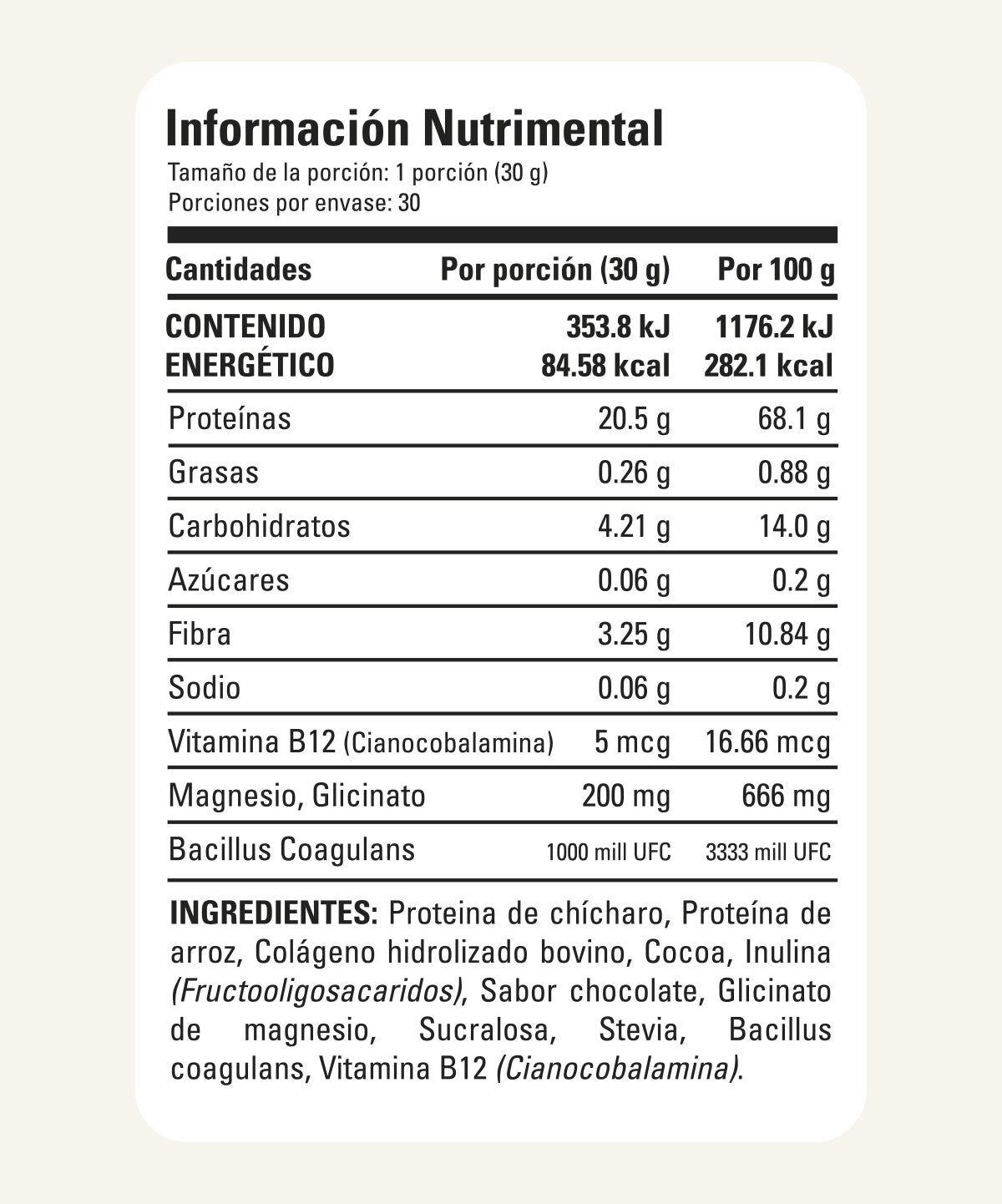 Provégé Chocolate